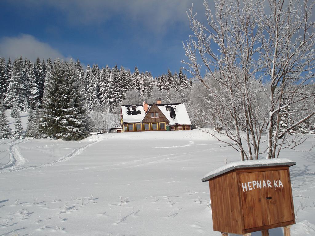 Hepnarova Bouda Hotel Horni Mala Upa Luaran gambar