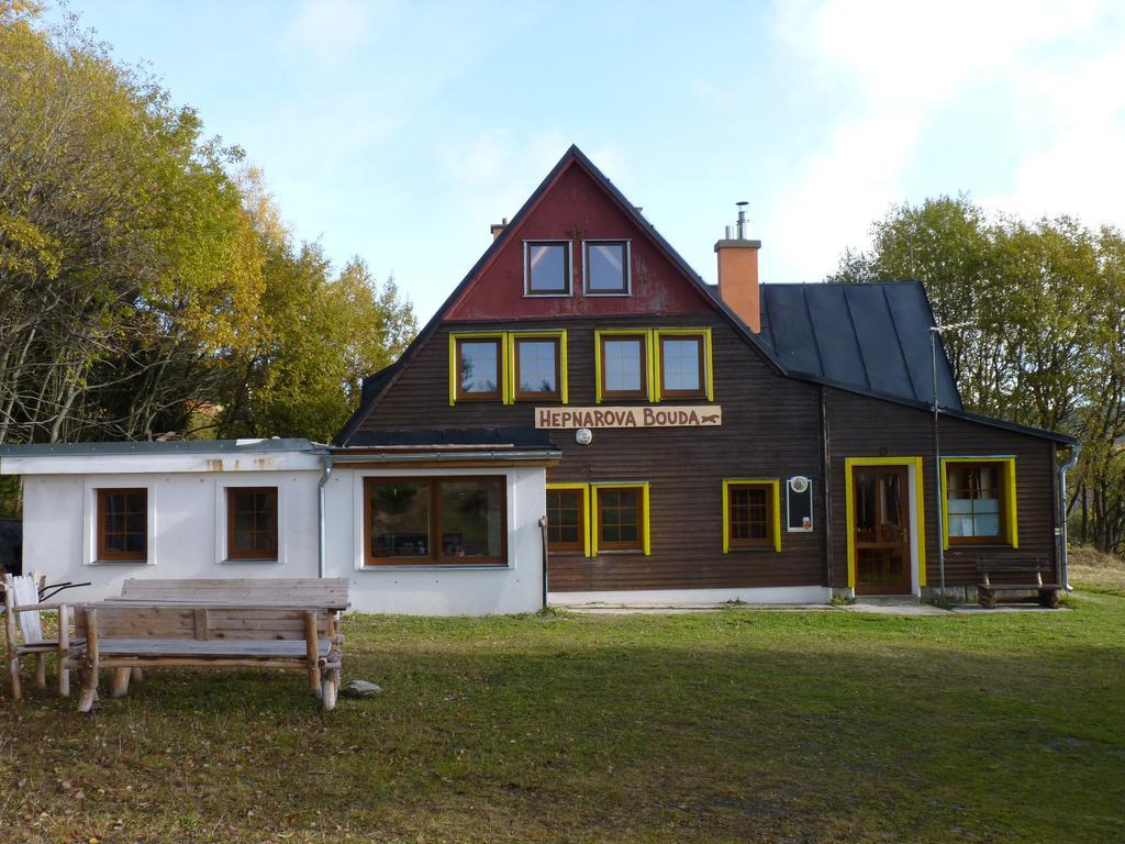 Hepnarova Bouda Hotel Horni Mala Upa Luaran gambar