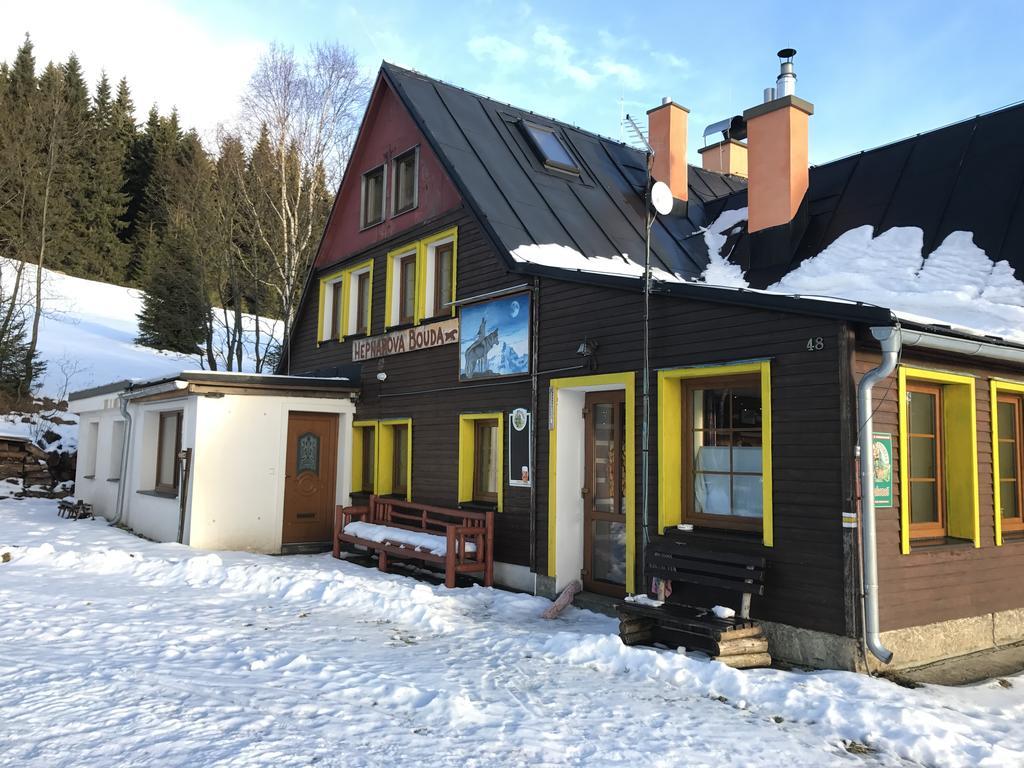 Hepnarova Bouda Hotel Horni Mala Upa Luaran gambar